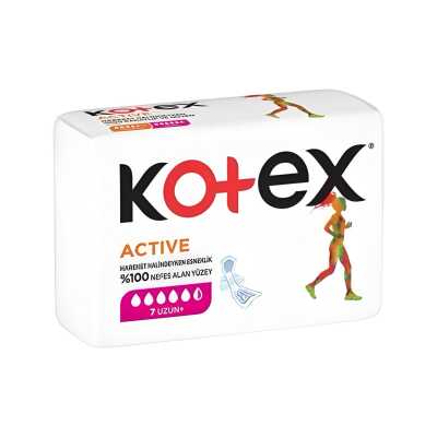 Kotex Active Single Süper Ped 168 Adet 24 Paket - 2