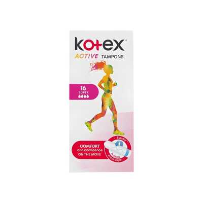 Kotex Active Tampon Uzun SRP 16'Lı - Kotex