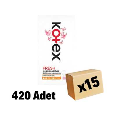Kotex Anydays Non-Deo Ped 420 Adet 15 Paket - 1
