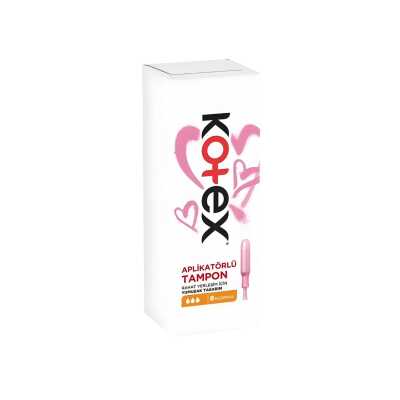 Kotex Aplikatörlü Tampon Normal 8'Li - Kotex