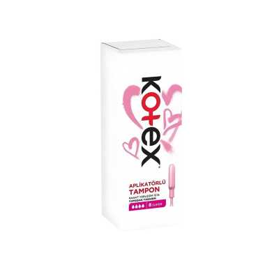 Kotex Aplikatörlü Tampon Süper 128 Adet 16 Paket - 2