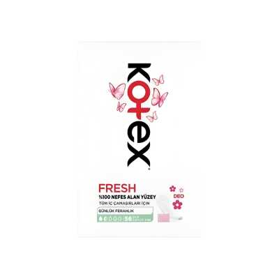 Kotex İnce Günlük Deo Ped 896 Adet 16 Paket - 2