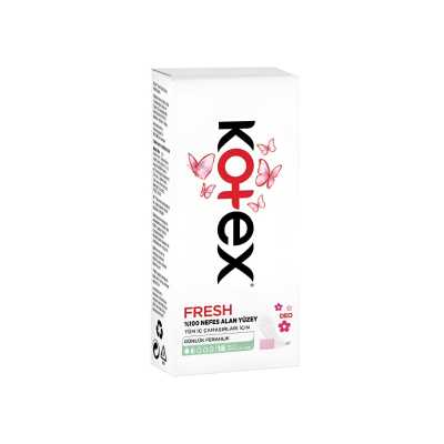 Kotex İnce Günlük Ped 18'Li Deo - Kotex