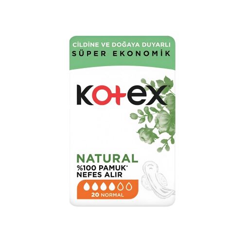 Kotex Natural Ultra Quadro Normal Ped 240 Adet 12 Paket - 2
