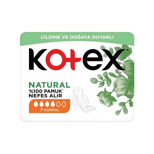 Kotex Natural Ultra Single Normal Ped 168 Adet 24 Paket - 2