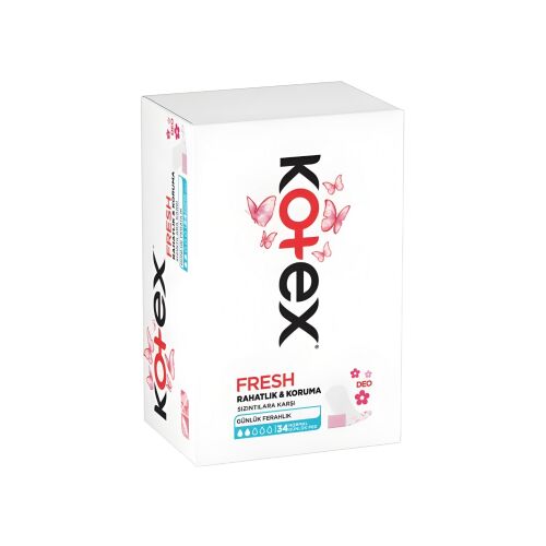 Kotex Normal Günlük Ped Deo 510 Adet 15 Paket - 2