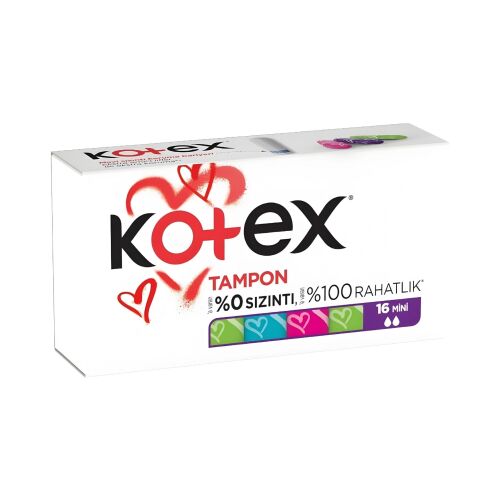 Kotex Tampon Mini 192 Adet 12 Paket - 2