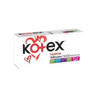 Kotex Tampon Süper 16'Lı - Kotex
