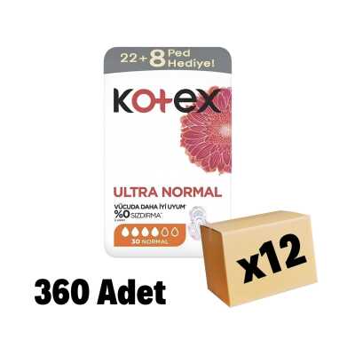 Kotex Ultra Dev Eco Normal Ped 360 Adet 12 Paket - 1