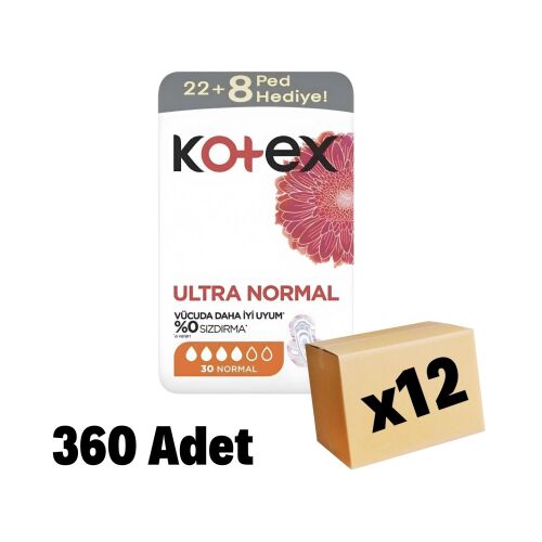 Kotex Ultra Dev Eco Normal Ped 360 Adet 12 Paket - 1