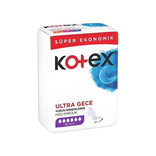 Kotex Ultra Quadro Gece Ped 192 Adet 12 Paket - 2