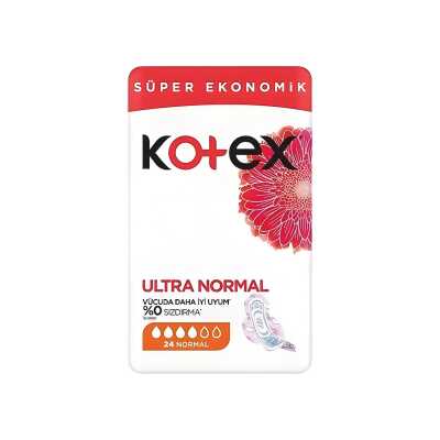 Kotex Ultra Quadro Normal 24'Lü Ped - Kotex