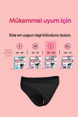 Kotex Yıkanabilir Regl Külodu L Beden 12 Adet 12 Paket - 5