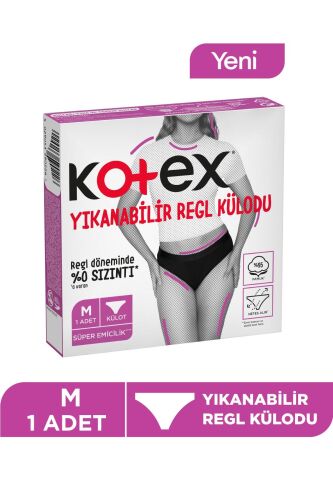 Kotex Yıkanabilir Regl Külodu M Beden - 1
