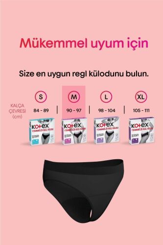Kotex Yıkanabilir Regl Külodu M Beden - 4