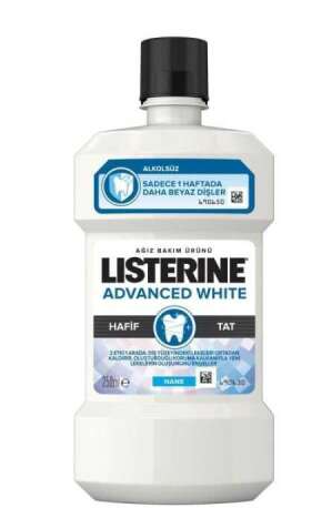 LİSTERİNE 250 ML ADVENCED WHİTE - 1