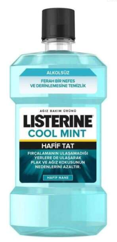 LİSTERİNE COOL MİNT AĞIZ ÇALKALAMA SUYU 500ML - 1