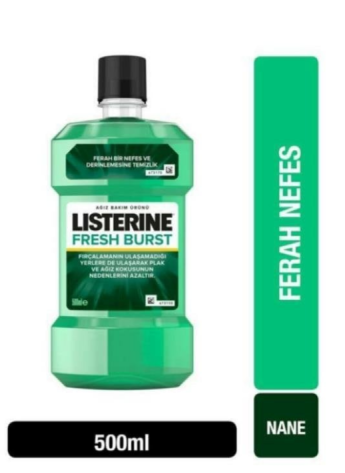 LİSTERİNE FRESH BURST AĞIZ GARGARASI 500ML - 1
