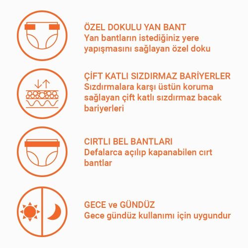 LORİNA YETİŞKİN HASTA BEZİ L BEDEN 120 Adet 4 Paket - 4