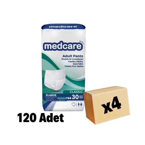MEDCARE KÜLOT CLASSIC X- LARGE 120 Adet 4 Paket - 1