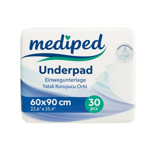 Mediped Yatak Koruyucu Örtü 60 x 90 30 Adet - 1