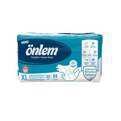 Önlem Belbantlı Hasta Bezi XLarge Beden 30 Adet - Önlem