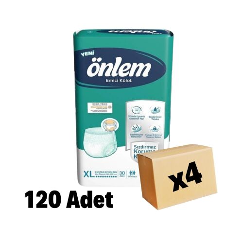 Önlem Emici Külot X-large 120 Adet 4 Paket - 1
