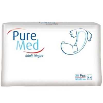 PUREMED BELBANTLI HASTA BEZİ MEDIUM 30 lu - Puremed