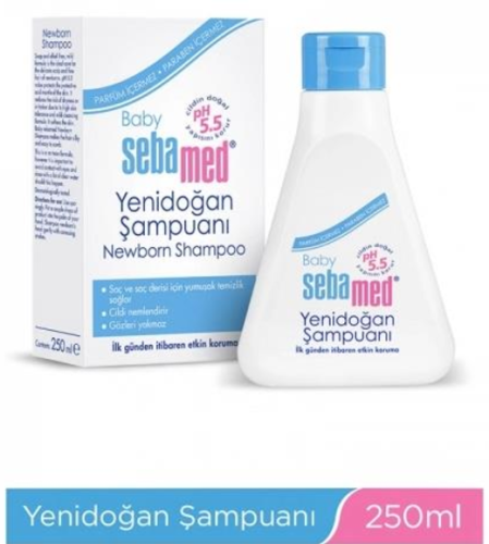 SEBAMED YENİDOĞAN BEBE ŞAMP. 250 ML - 1