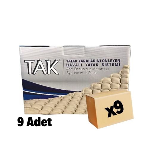 TAK Baklava Tipi Havalı Yatak Sistemi 9'lu - 1