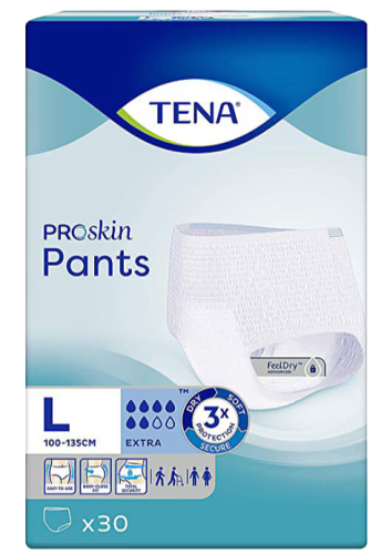 TENA PANTS EXTRA LARGE 30 79262101 - 1